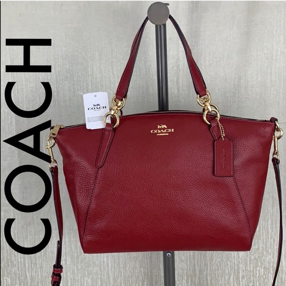 Coach Handbags - 🆕 COACH NEW RED ARM/SHOULDER/CROSSBODY BAG 💯AUTH